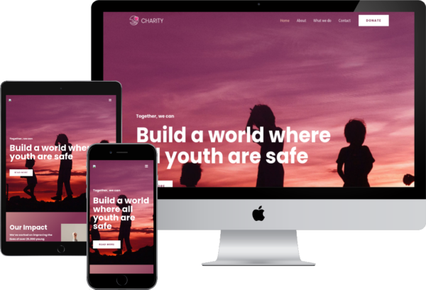 Charity Ready-Made Website
