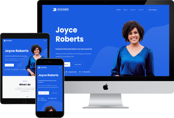 Chartered Accountant Ready-Made Website