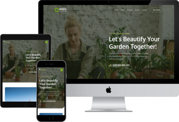Gardening & Landscaping Ready-Made Website