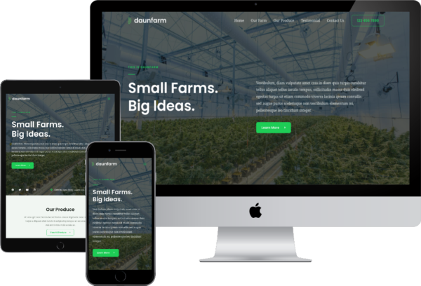 Horticulture Ready-Made Website
