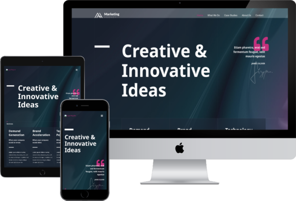 Marketing Agency Ready-Made Website
