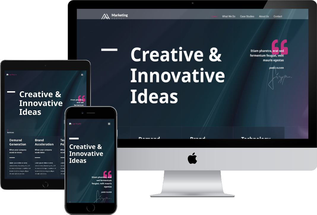 Marketing Agency Ready-Made Website
