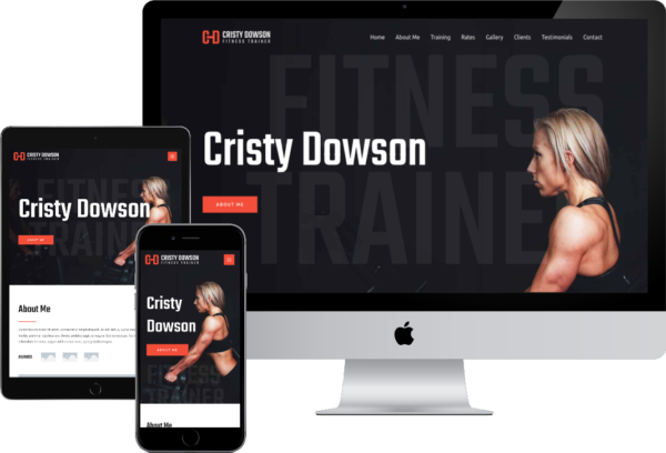 Personal Fitness Trainer Ready-Made Website